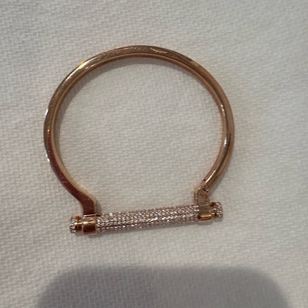 Swarovski Rose Gold Crystal Bracelet